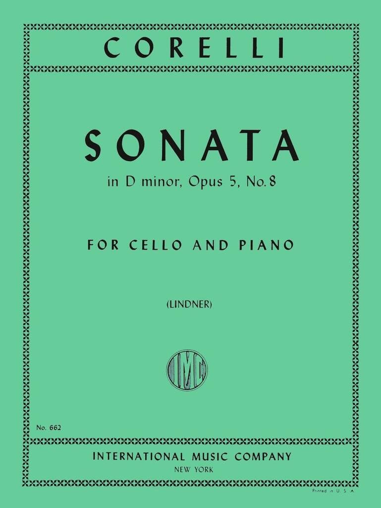 Sonata Re M. Op. 5 N. 8 (Lindner)